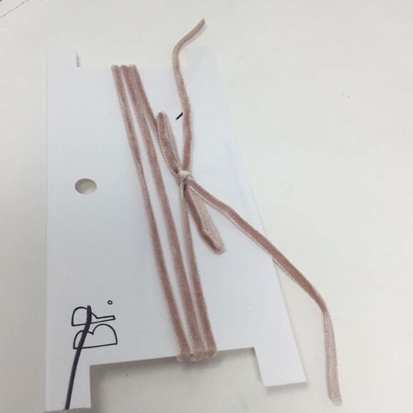 BP. Triple Layer Velvet Bow Choker (E2) - Picture 3 of 4